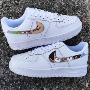 Luffy x Zoro eye custom Air force 1