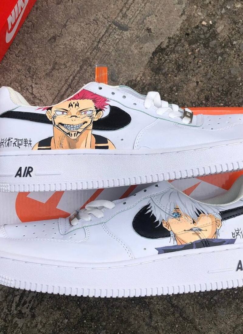 Gojo x Sukuna custom Air force 1