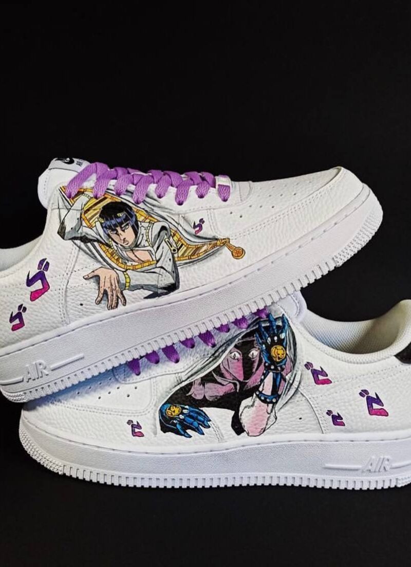Bucciarati x Killer queen jjba custom Air Force 1