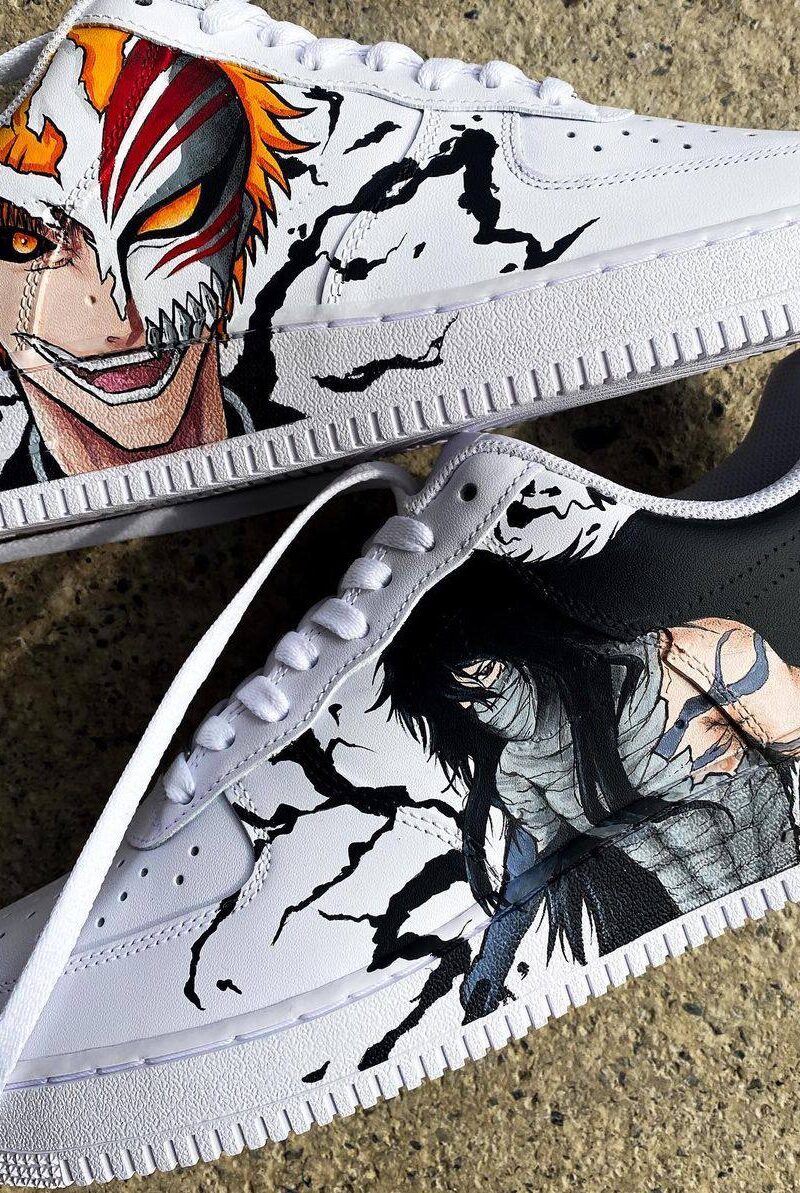 Ichigo Hollow x  final getsuga tenshou custom Air force 1