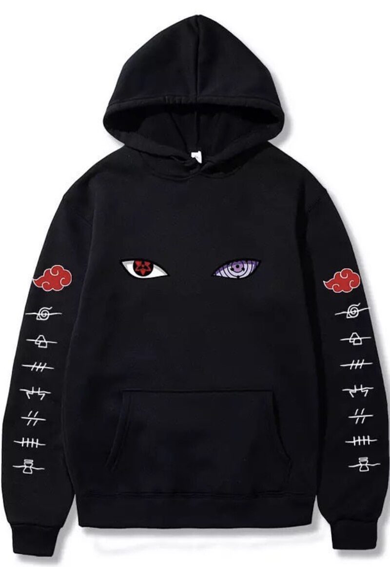 Sasuke Eyes Akatsuki Hoodie