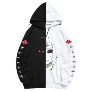 Itachi Uchiha B/W Hoodie