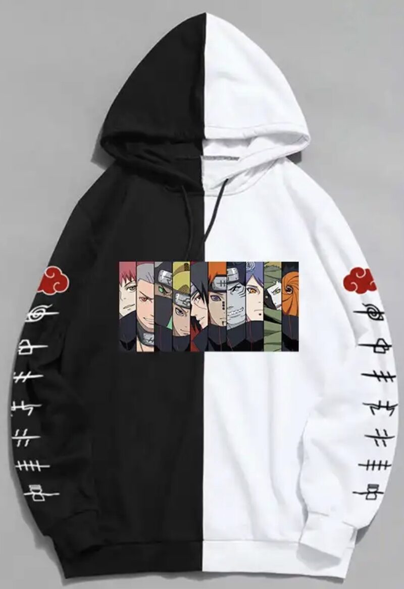 Akatsuki B/W Hoodie