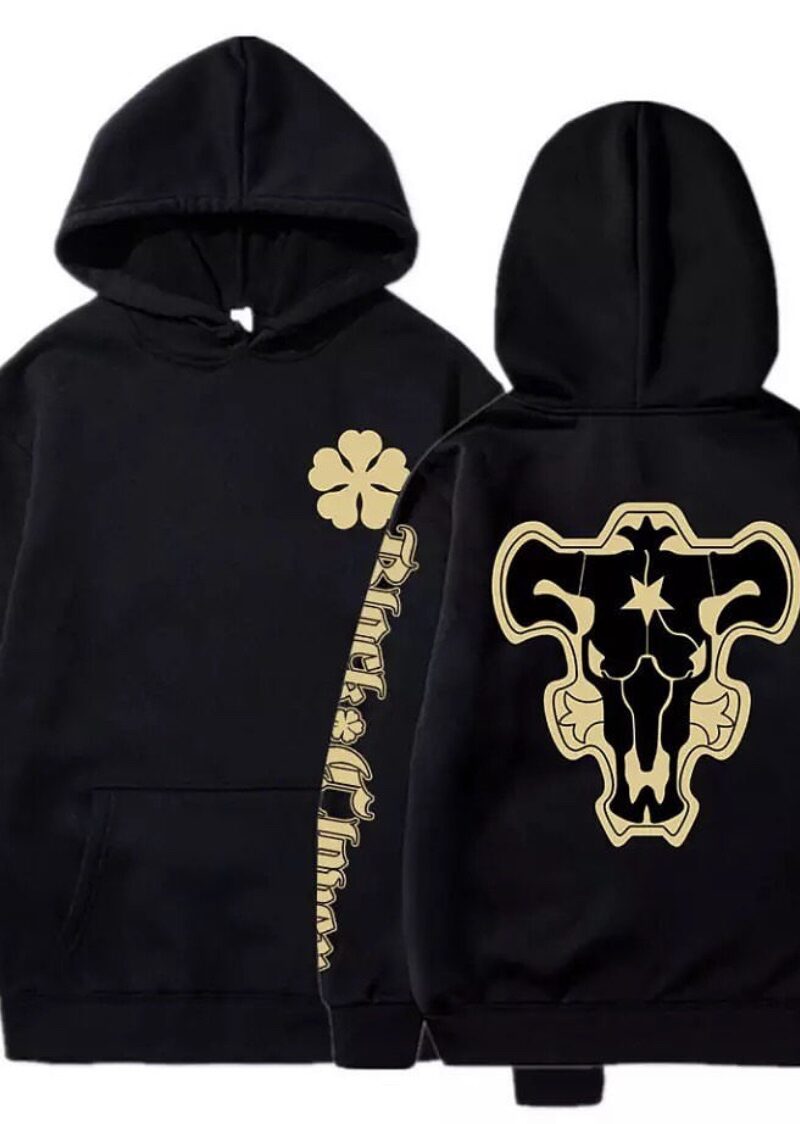Black Clover Bull Hoodie