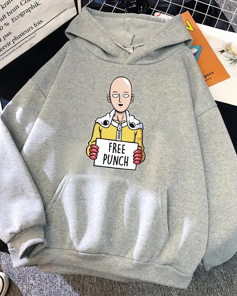 Saitama Free punch Hoodie