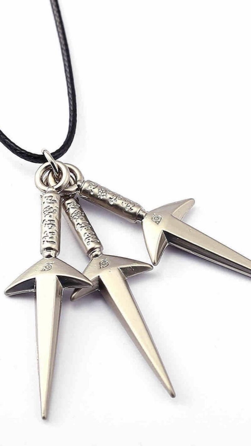 Flying Raijin Kunai Necklace