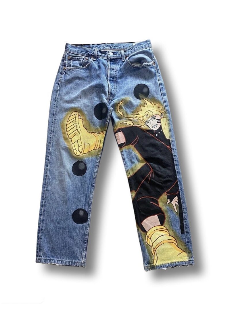 Naruto SOSP Custom Jeans