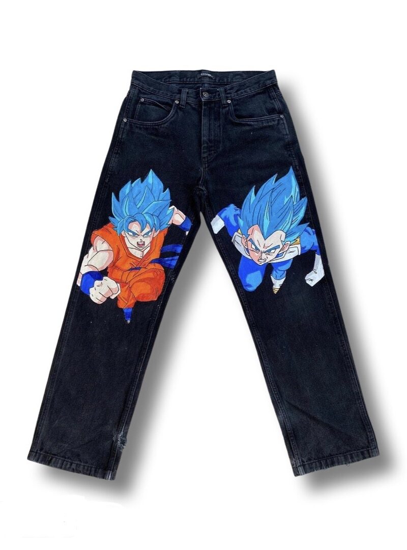 Goku x Vegeta Custom Jeans