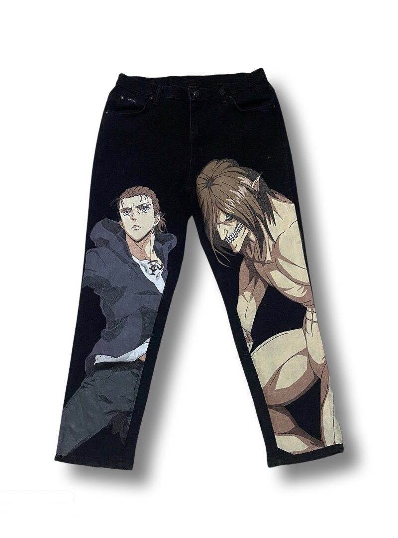 Eren Attack titan Custom Jeans