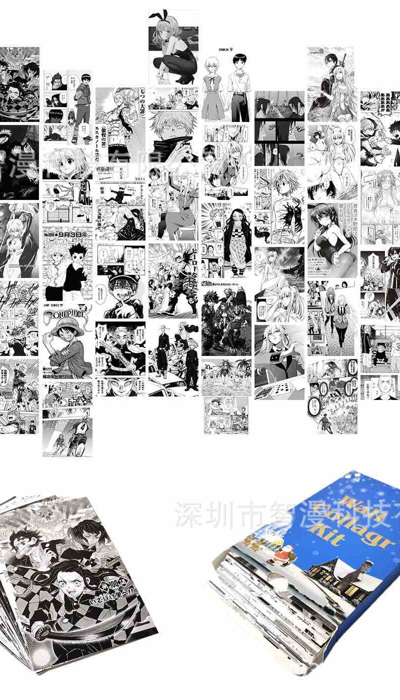 Manga postcards C
