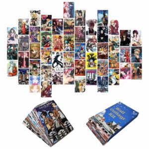 Colored Manga postcards