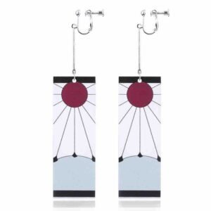 Tanjiro Hanafuda Earrings