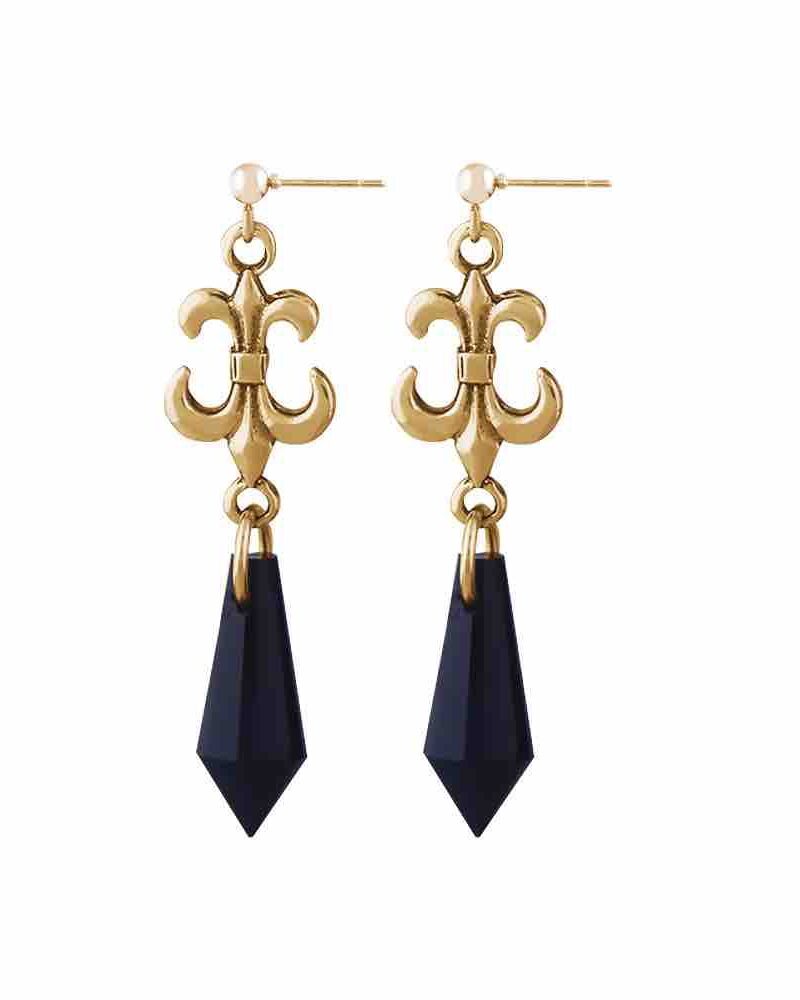 Black Lady Sailor moon Earrings