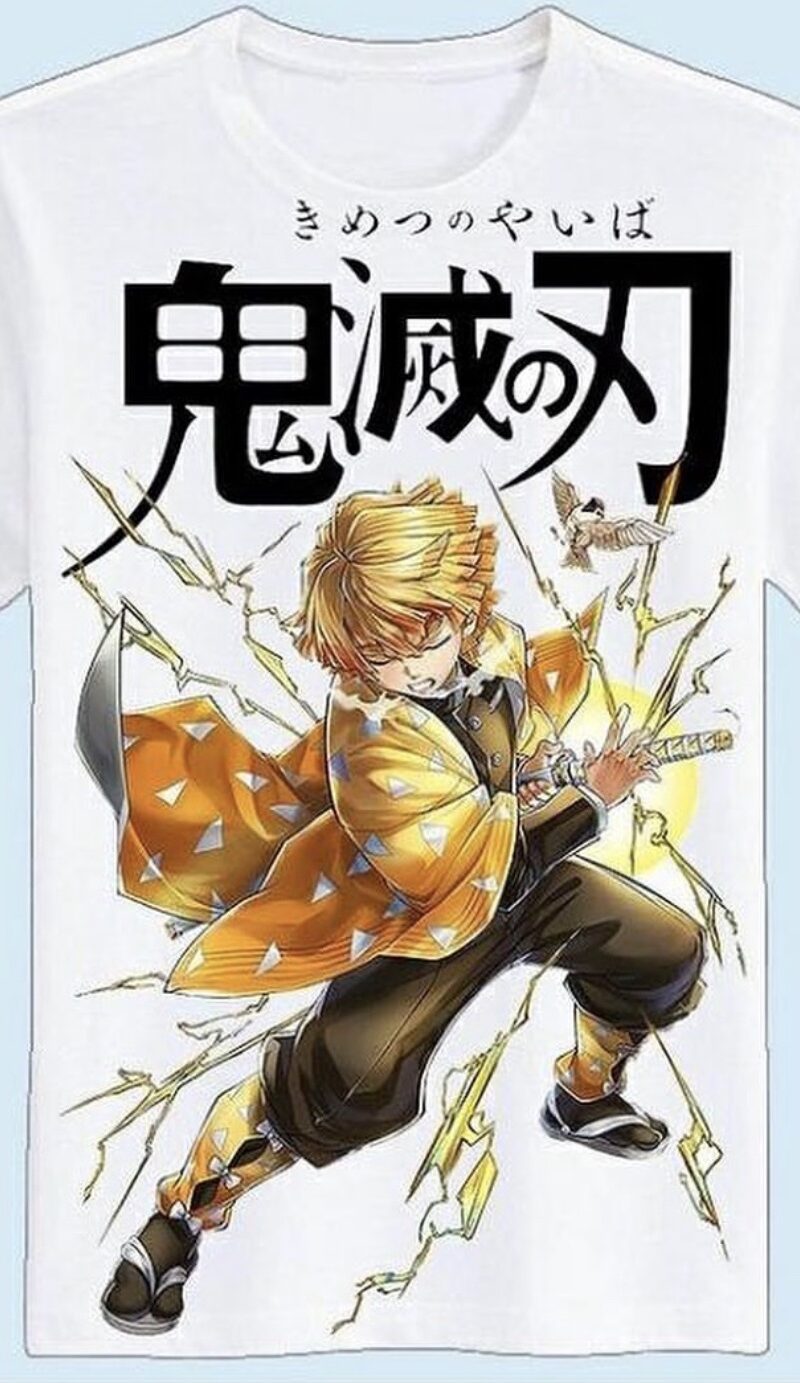 Zenitsu Lightning 3D shirt