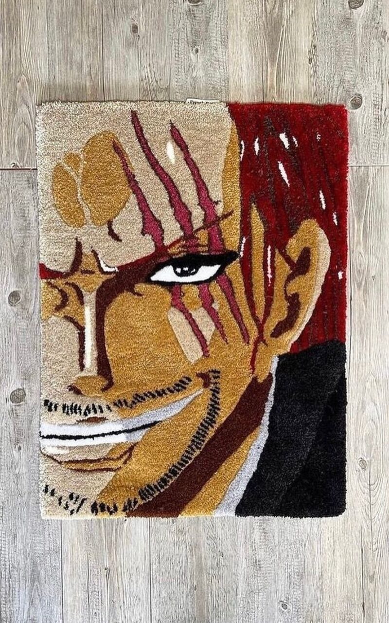 Red Haired Shanks Custom Rug