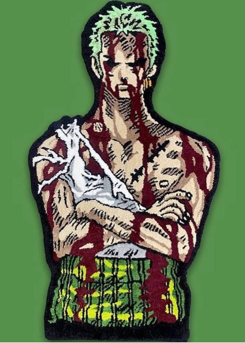 Roronoa Zoro Custom Rug