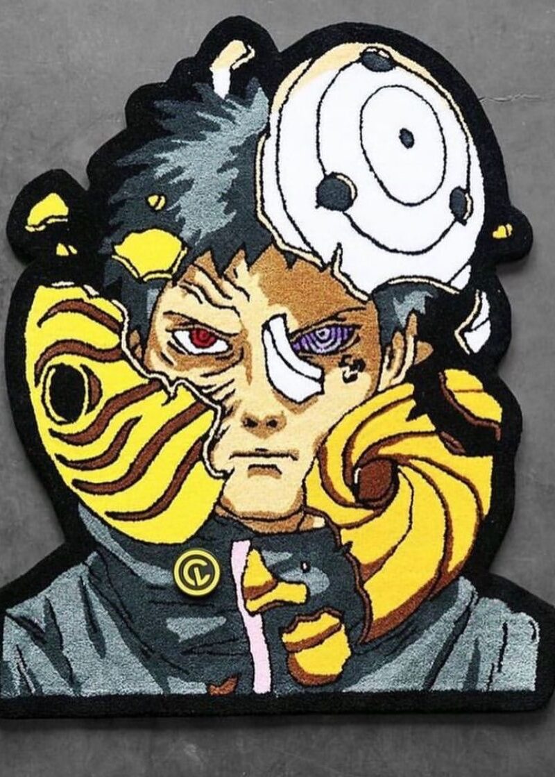 Obito Uchiha Custom Rug