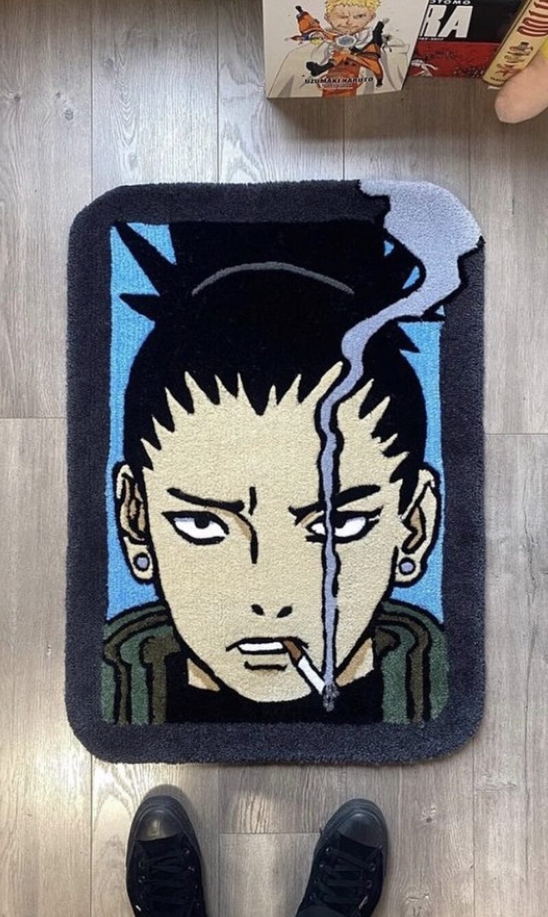 Shikamaru Smoke Custom Rug
