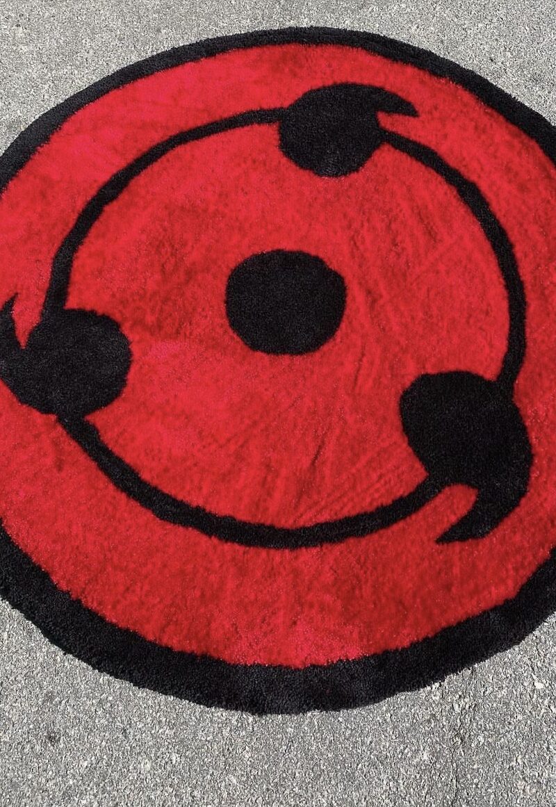 Sharingan Custom Rug