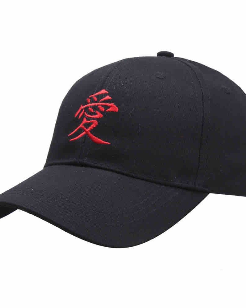 Gaara Love Embroidery Baseball cap