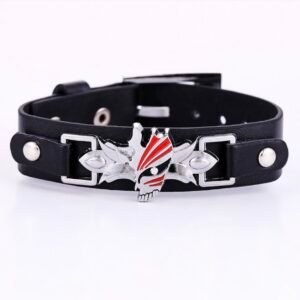 Bleach black leather Bracelet