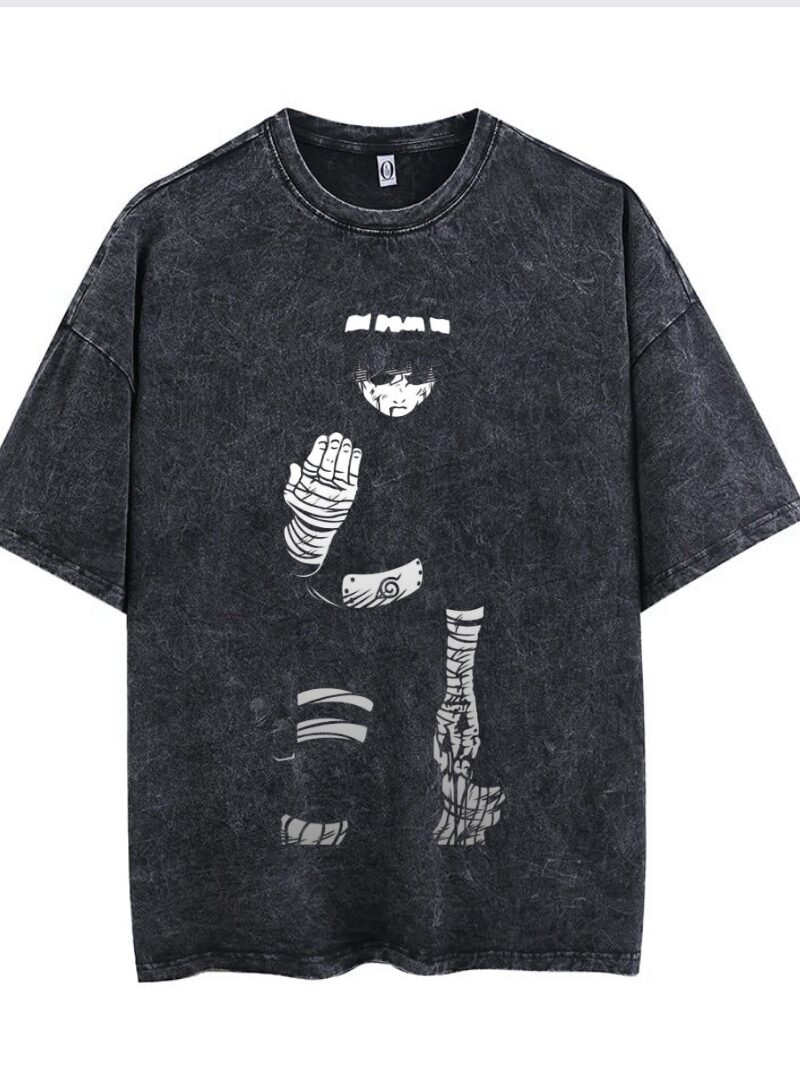 Rock lee Acid-wash Shirt