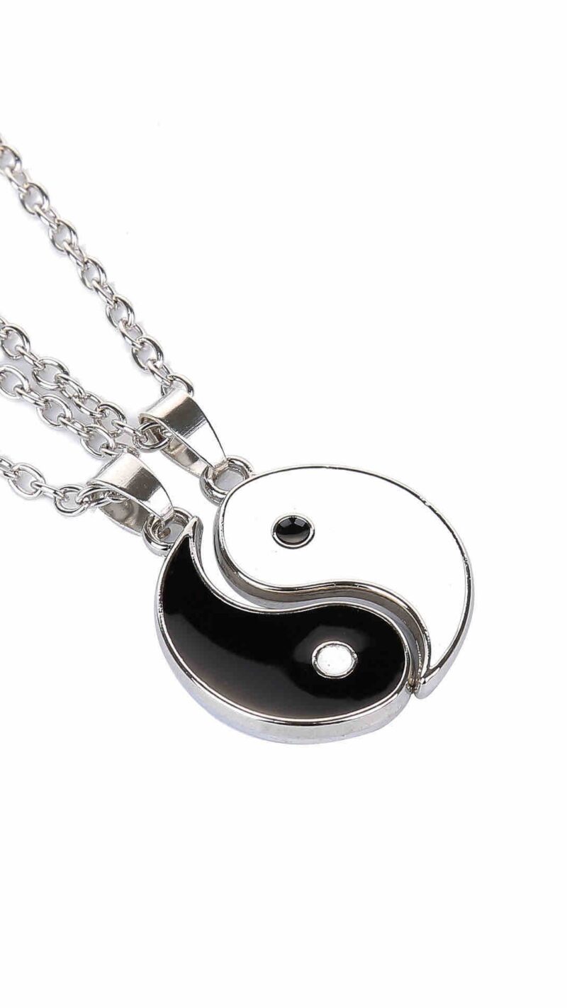 Yin yang couple Necklace