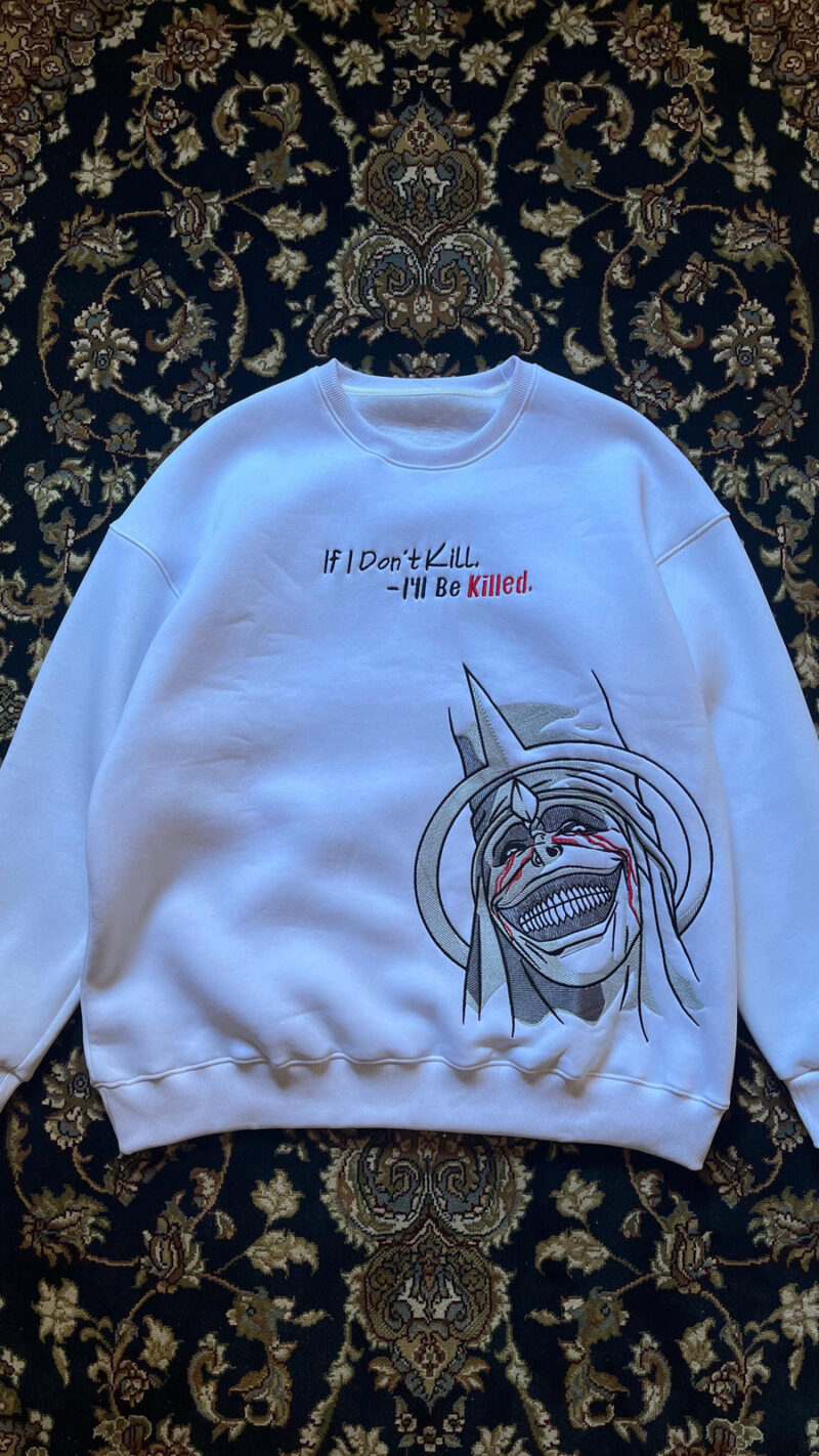 Solo Leveling Embroidery Sweatshirt