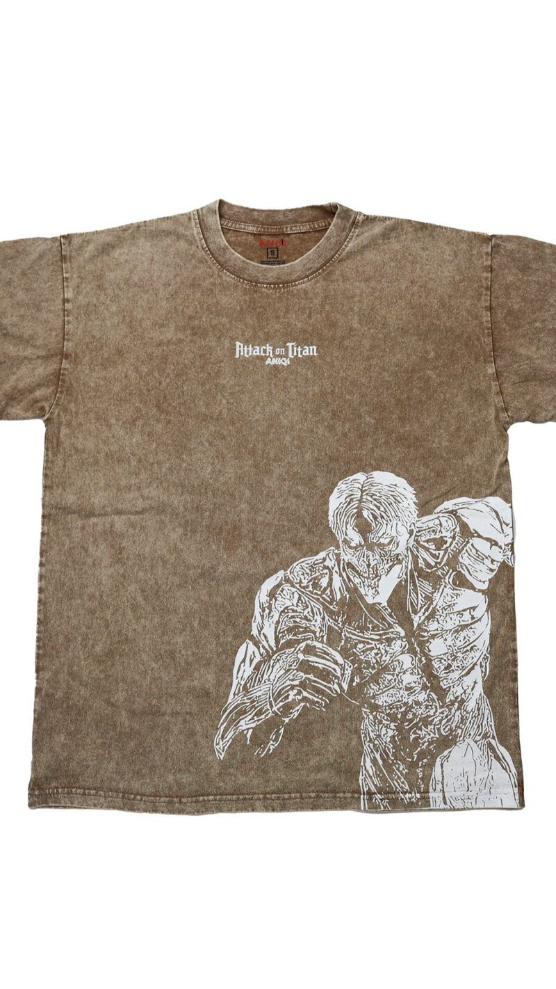 ARMORED TITAN ACID WASH TEE