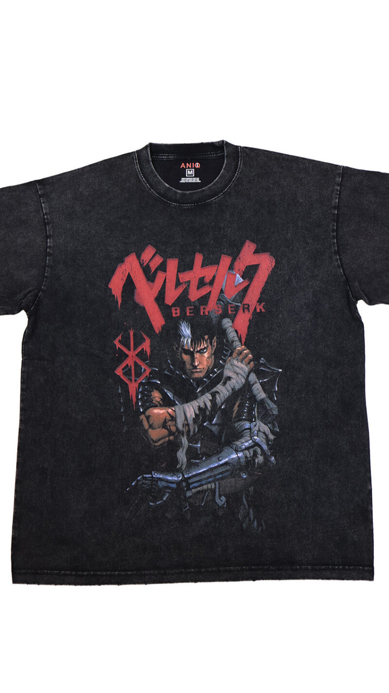 BERSERK ACID WASH TEE [Vintage Edition]
