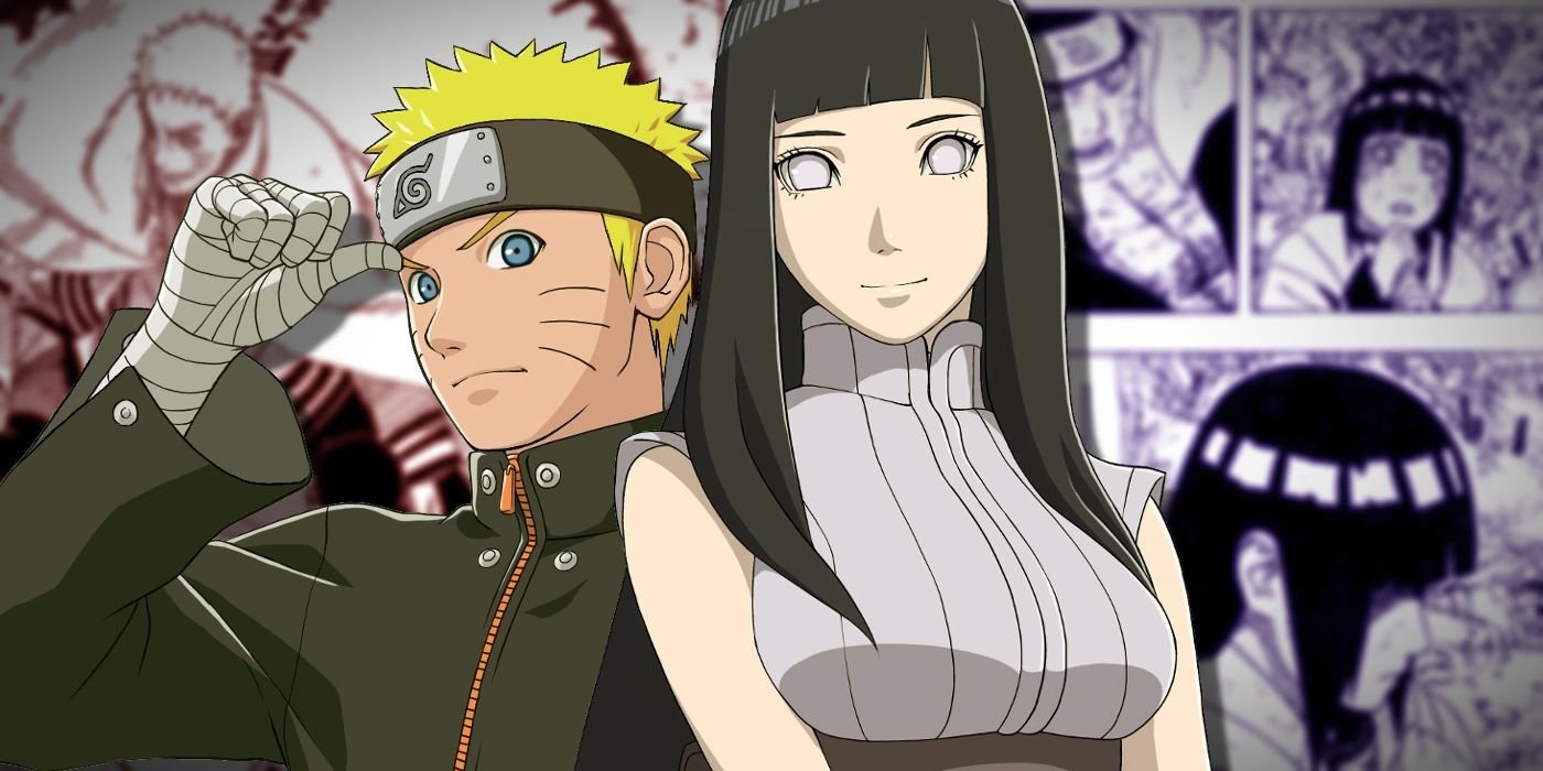 Naruto Uzumaki and Hinata Hyuga together
