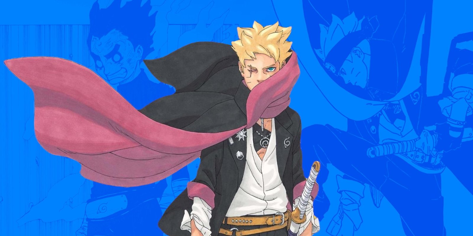 Boruto and Naruto in Boruto: Two Blue Vortex