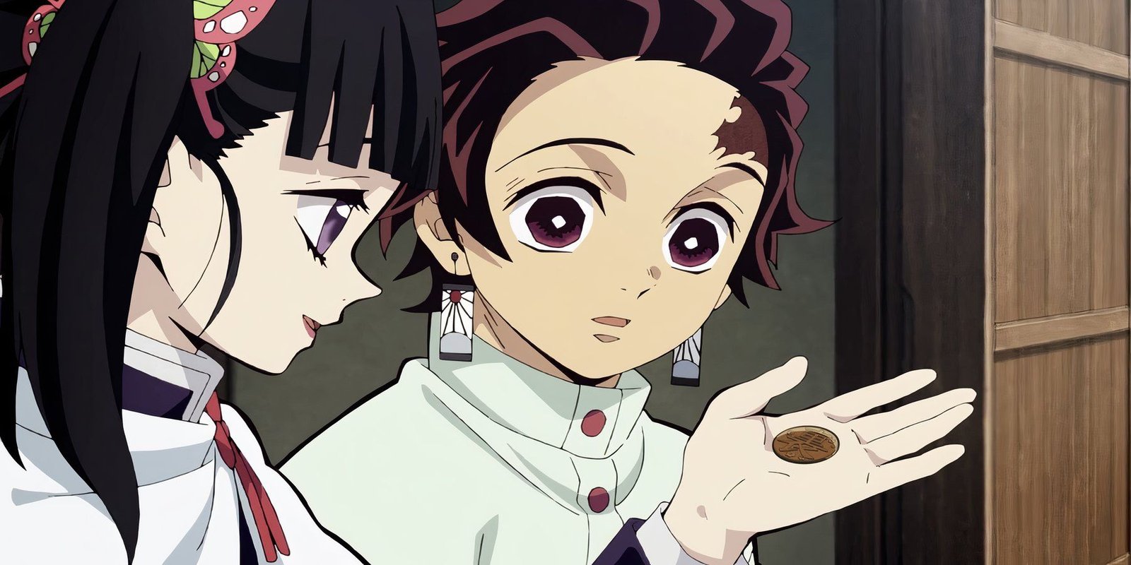 Tanjiro Kamado and Kanao Tsuyuri together in Demon Slayer